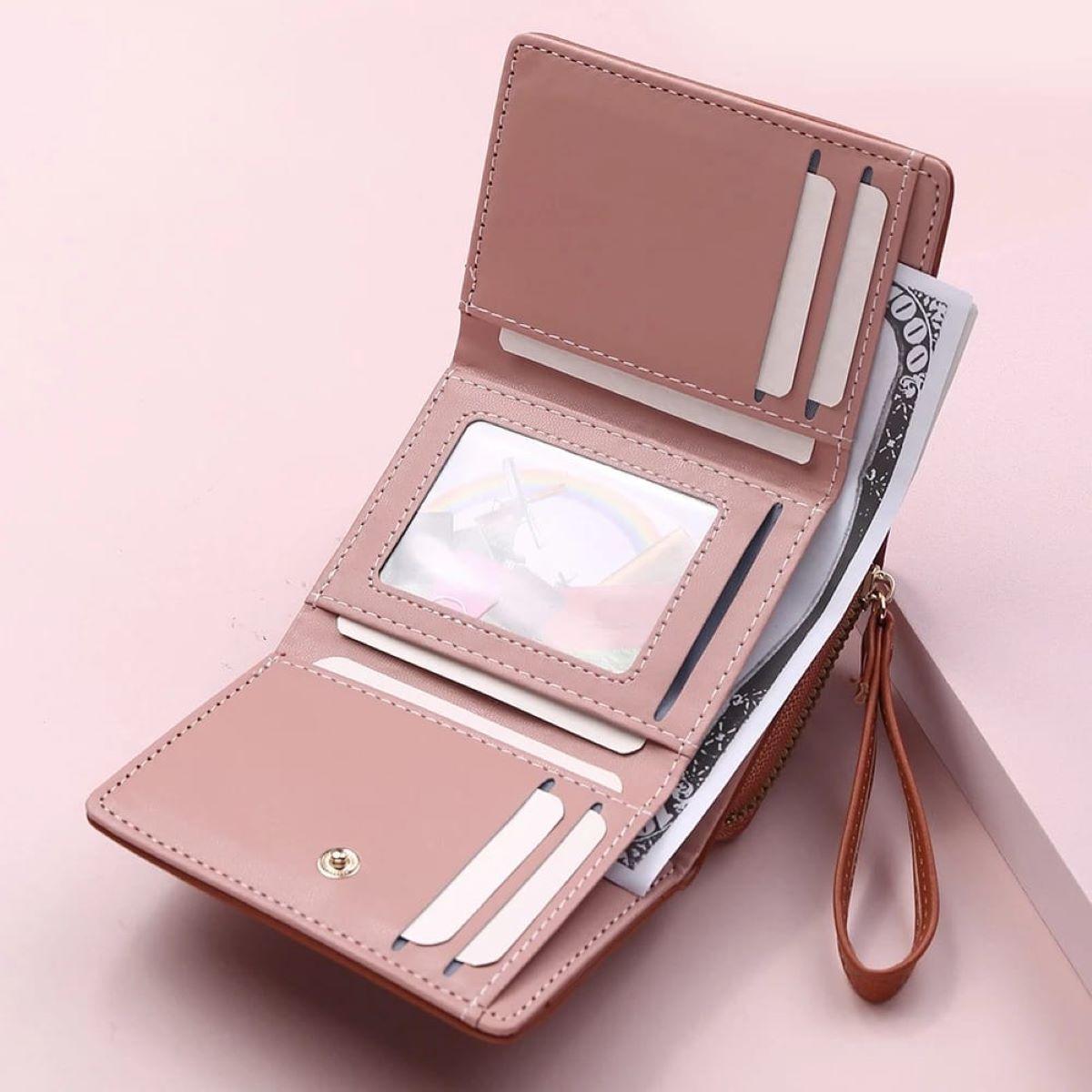 DOMPET MUCH-dompet lipat mini dompet wanita uang kartu kulit pu