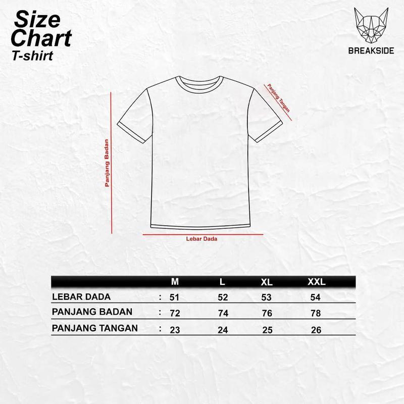 Breakside T-shirt Typegraph - Black Kaos Pria 4