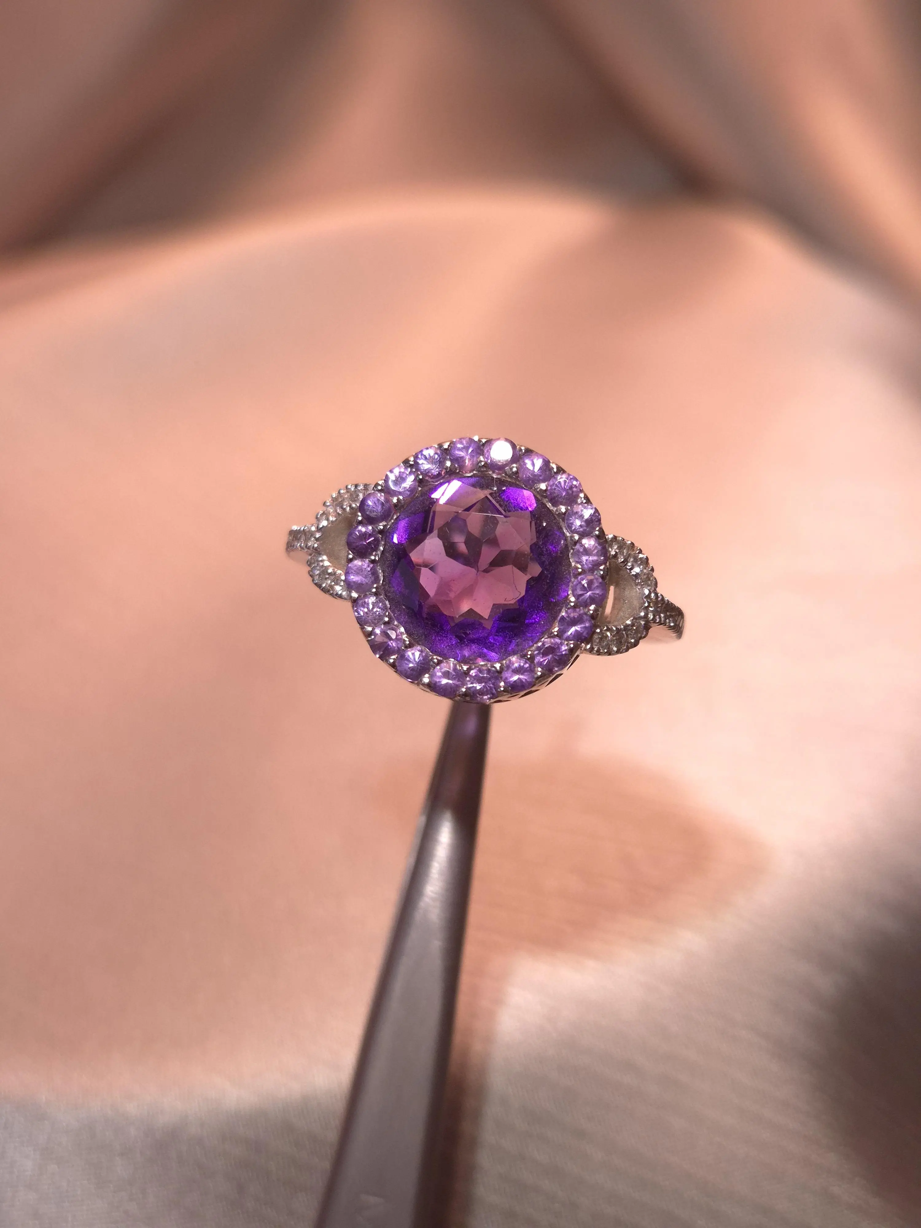 Khiards Moonstone Kiss Ring