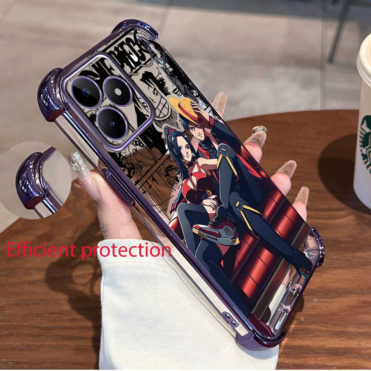 เคสโทรศัพท์, เคสสำหรับ Realme C61, Realme C63, Realme Narzo N63 C65S, การออกแบบชิ้นเดียว, มีตัวละคร 