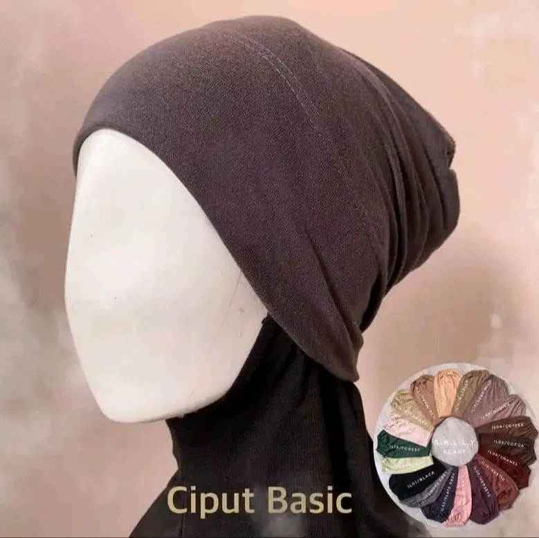 Ciput Arab Kaos Premium Inner Basic Dalaman Jilbab 1