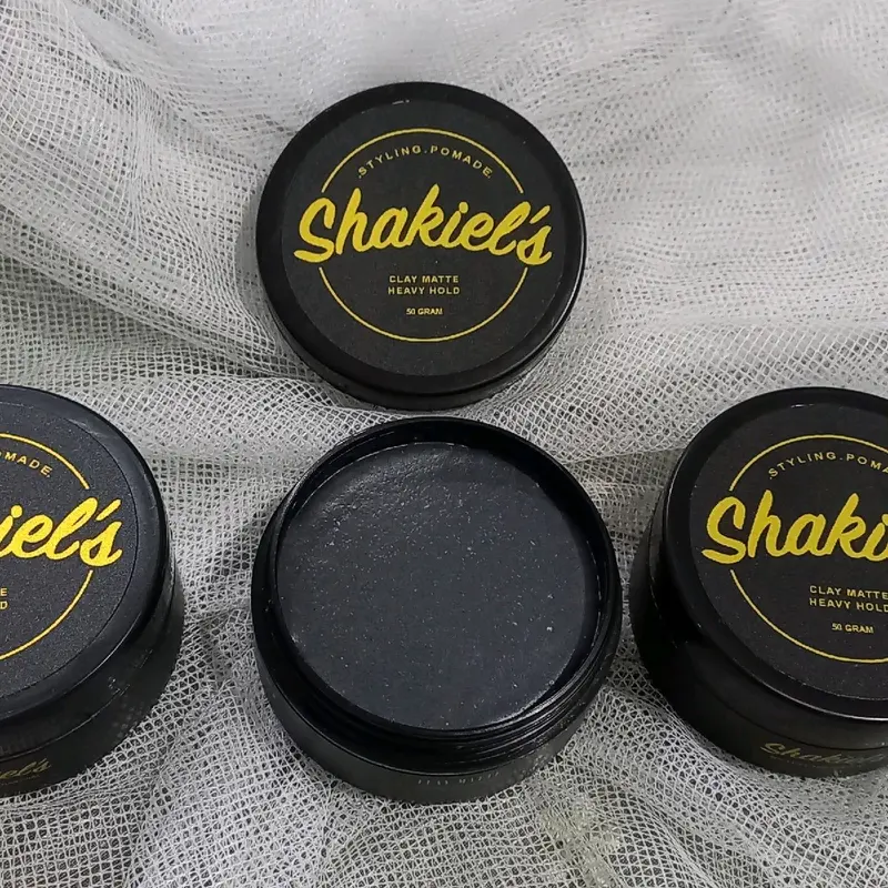 Shakiel's Clay Matte 50 gram with charcoal/Minyak Rambut Non Klimis/BPOM/Original/ Pomade 1