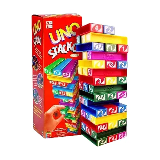 MAINAN ANAK UNOO STACKO PERMAINAN KELUARGA GAMES TOY