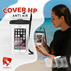 [KLIKIN.AJA]Cover Handphone Aksesori Handphone Kantong Plastik Anti Air 021-1
