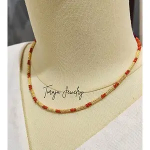 Kalung Gelang Etnik Oran Oran Toraja Chrome Emas Bergaransi