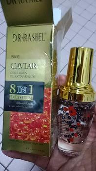 Product Review of Dr Rashel Caviar Collagen Elastin Serum 8 in 1 Skincare Face Jeragat from U**🌹 2