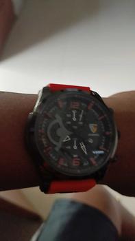 Product Review of LEOPARD A7 Jam Tangan Pria Original Strap Rubber Tanggal Aktif Waterproof Watches Analog from k**o 0