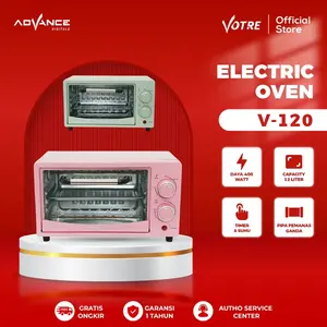 【COD】NEW Advance Votre V-120 Oven Listrik Pemanas atas bawah Garansi Resmi 1 Tahun