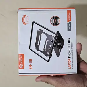 MIXIO ZM-116 Putar 360 Rotasi Stand Holder Tablet Holder IPad HP Foldable Dudukan Meja Metal Kuat Liftable & Foldable Stand