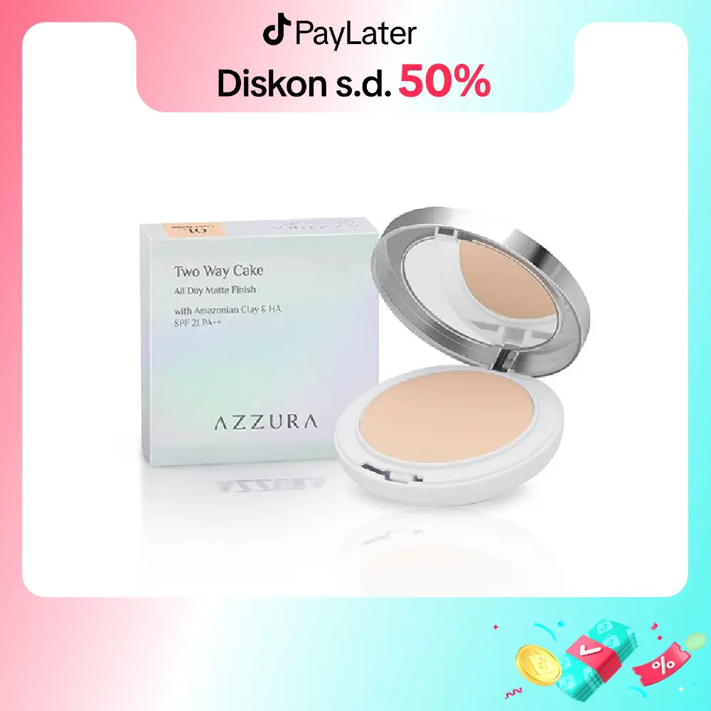 AZZURA Two Way Cake 12Gr - Refill