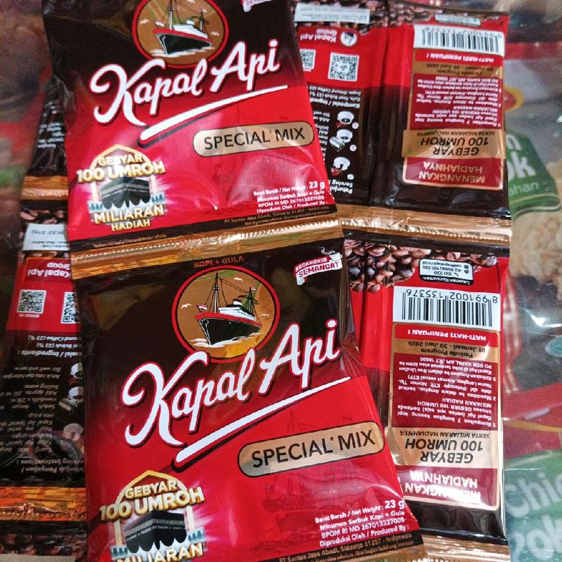 Kapal api spesial mix 24gr 1 renceng isi 10pcs 1