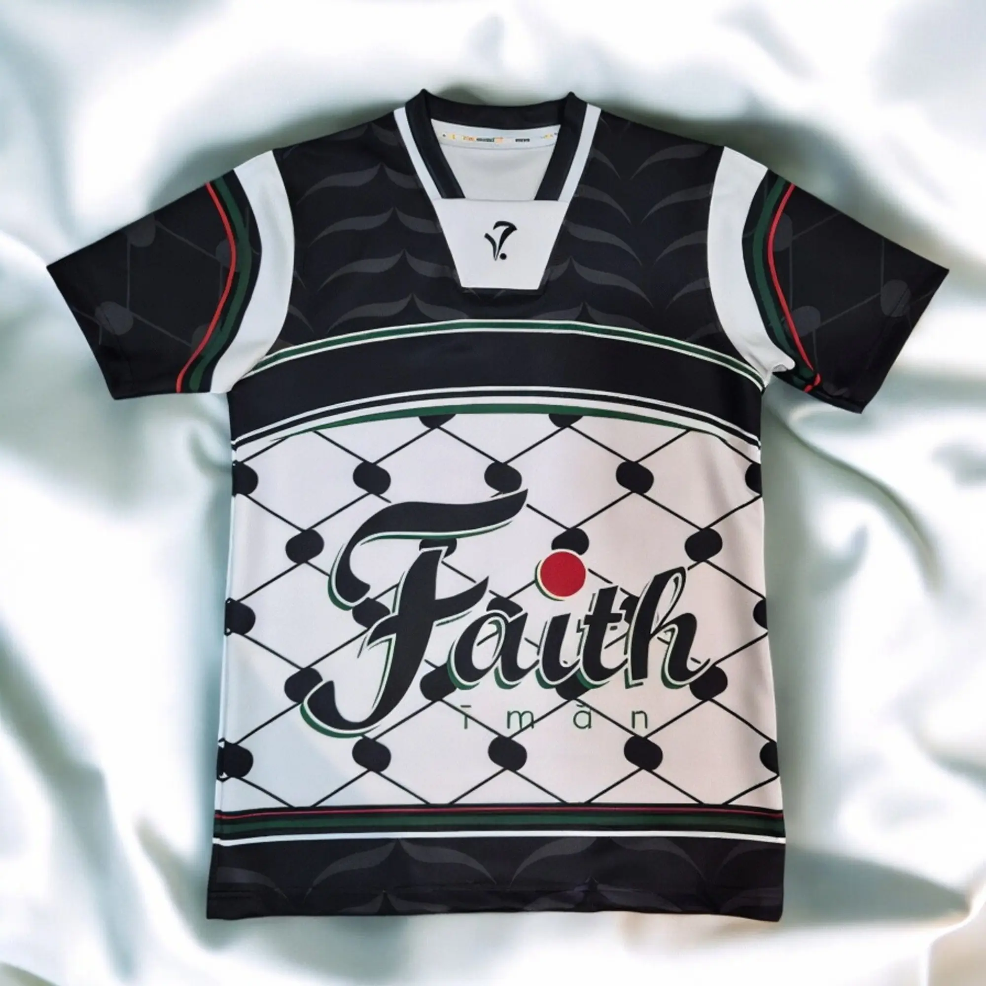 Jersey Collection (Regular Sized) - "The Black Keffiyeh"