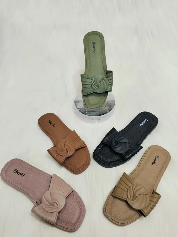 Sandal Jelly Himoki Slop wanita Pita terbaru/ Sangat cocok untuk kegiatan sehari hari 3