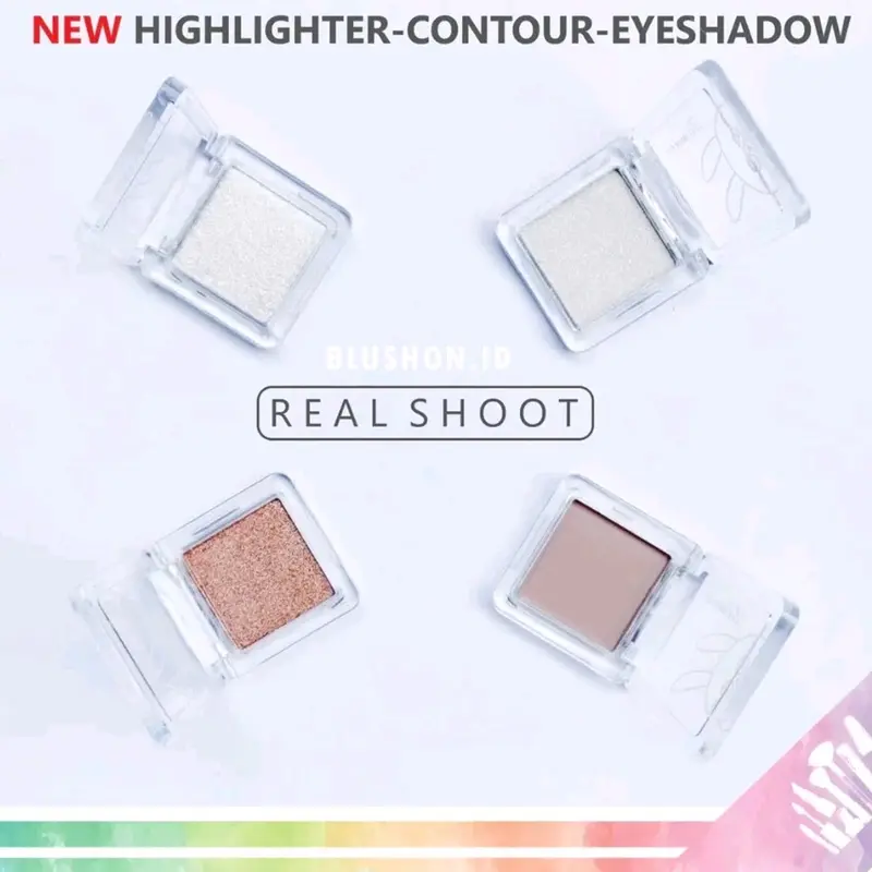 HIGHLIGHTER CONTOUR EYESHADOW LONG LASTING BRONZER GLOWING - /SI25/ 1