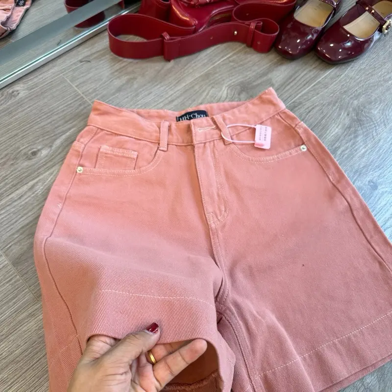 (S-2Xl) HHCHOU - Quần Ngố Jeans full màu chất jeans mềm | BigBuy360 - bigbuy360.vn