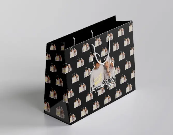 Paperbag Custom Wajah Ulang tahun kado 6