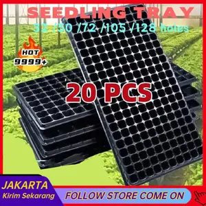 【10/20/30 pcs】Tray Semai / Alat Semai Benih / Pot Hidroponik Potray 0.8mm Seedling Pot / Tray Dulang Benih Berkualitas Tinggi