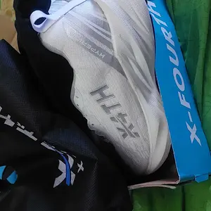 X-Fourth Hyperion Skyblue White - Sepatu running Olahraga Daily Running Lari Sekolah Pria Wanita Sneakers Kasual Senam Fitness Gym Outdoor longrun pace