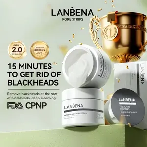 Lanbena Masker Komedo Pembersih Wajah 2.0 Salicylic Acid 2% Pengangkat Blackhead Perawatan Hidung Pembersihan Treatment 30g