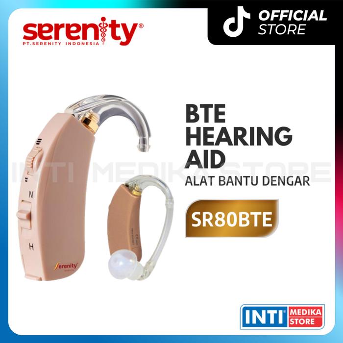 Gambar SERENITY - Hearing Aid SR 80 BTE (Behind The Ear) | Alat Bantu Dengar dari INTI MEDIKA STORE Kota Bandung Tokopedia