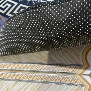 (HF) X VIDIA UTAMI Karpet Bundar Polyester UK 140x210CM Motif Eropa PREMIUM Anti Slip HIGH QUALITY