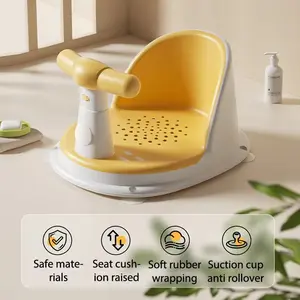 Kursi Mandi Bayi Shower Infant Bath Tub Baby Bath Chair Anti Slip Gift for Newborns 6-18 Months