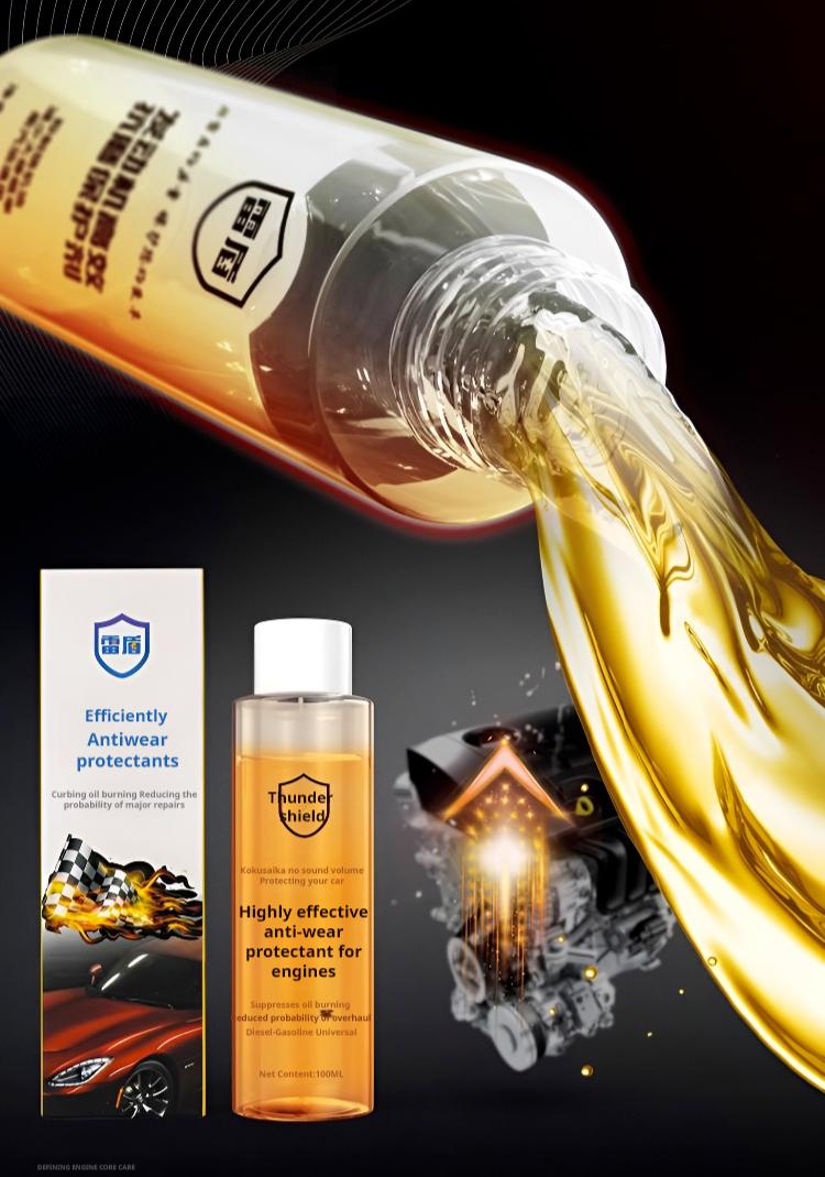 Engine Oil Antiwear Protector High Efficiency Additive Antiwear Agent Noise Suppressor Strong Cure