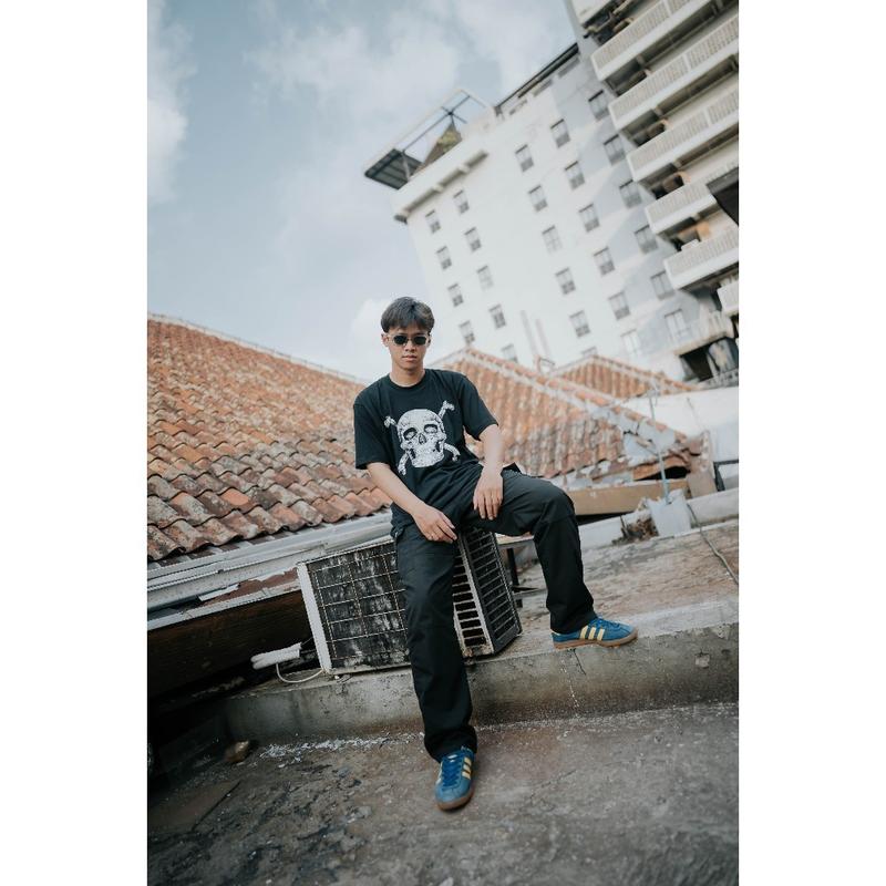 【COD】 Kaos  Pria  BBTU - T-SHIRT - SKULL ARTWORK FF 4