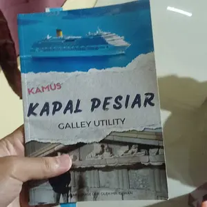 Panduan Istilah Kapal Pesiar Posisi Galley Utility – Buku Wajib Kru Kapal – Paper Book