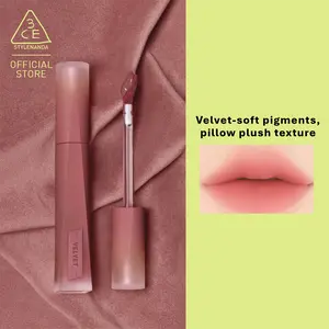 [BEST SELLER] 3CE Velvet Plush - Liptint Soft Blur Matte 24H Non-drying Lightweight Comfortable Velvet Lip Tint Lipstick Asian Shades K Beauty Korean Makeup Liptin Lip Tint Lip Cream Lipcream