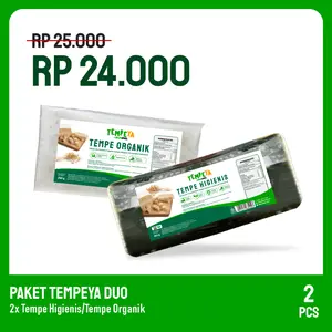 Paket Protein Duo TempeYa | Tempe Higienis | Tempe Organik