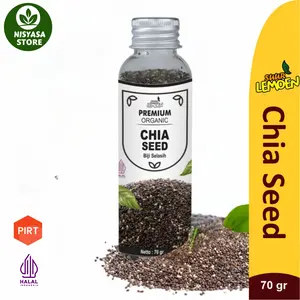 Suur Lemoen Chia Seed black Organic 70gram