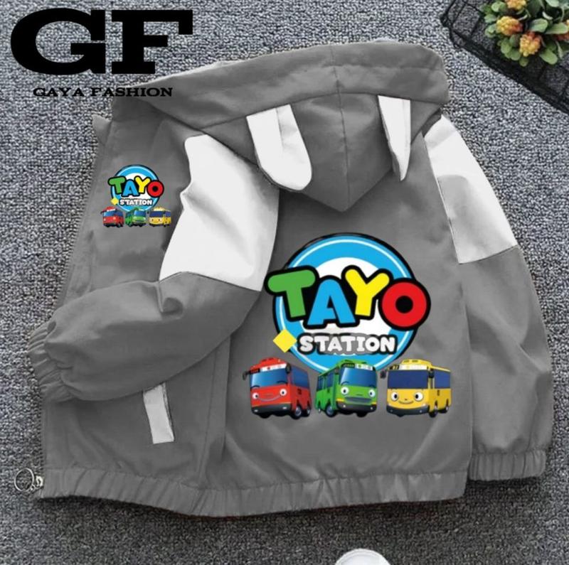 Product Introduction of JAKET ANAK WATERPROOF BAHAN BERKUALITAS BERKARAKTER TAYO 28