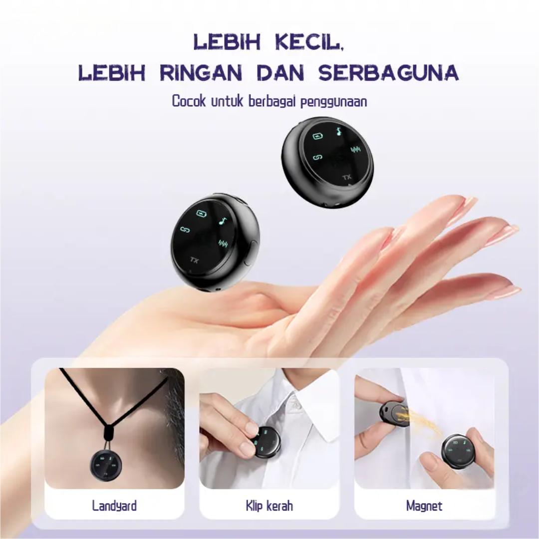 P11 PRO Wireless Microphone 2-In-1 Magnetic Clip On Mic Wireless Lavalier Mikrofon HP Plug & Play Lavalier Mikrofon 2.4GHz Ultrakompak Wireless Microphone Dan Charging Case Mic Wireless for Youtuber Vlog Tiktok Live Streaming mik kecil jepit di baju P11 PRO Wireless Microphone 2-In-1 Magnetic Clip On Mic Wireless Lavalier Mikrofon HP Plug & Play Lavalier Mikrofon 2.4GHz Ultrakompak Wireless Microphone Dan Charging Case Mic Wireless for Youtuber Vlog Tiktok Live Streaming mik kecil jepit di baju