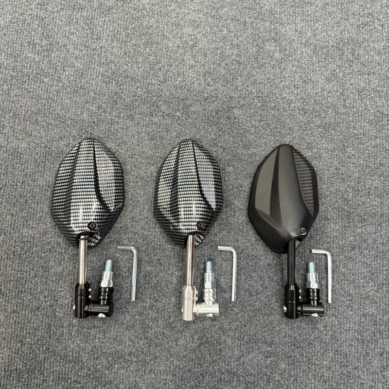  Gương xoay gấp 360 độ chân nhôn cnc ốc inox 304   tặng chân nối + lục giác   