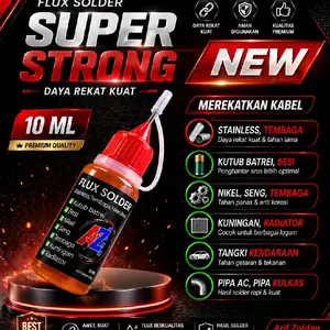 Flux solder TERBARU SUPER STRONG stainless steel high quality baterai nikel kuningan tembaga besi