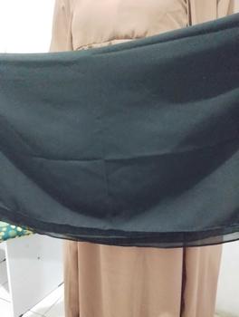 Product Review of ABAYA TURKEY BAHAN CERUTY BABYDOLL Polos Dress Muslim from m**4 1