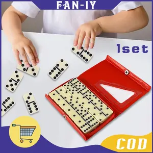 1Set Domino Batu Baru Dan Berkualitas Tinggi Kartu Domino Batu Gaple Permainan