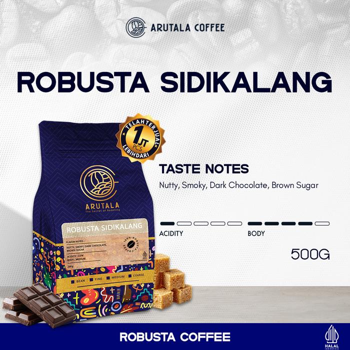 Gambar ARUTALA Kopi Robusta Sidikalang 500 gram - Giling Halus dari Arutala Coffee Kota Tangerang Tokopedia