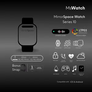 Ms Watch - MirrorSpace Series 10 with Dynamic Island