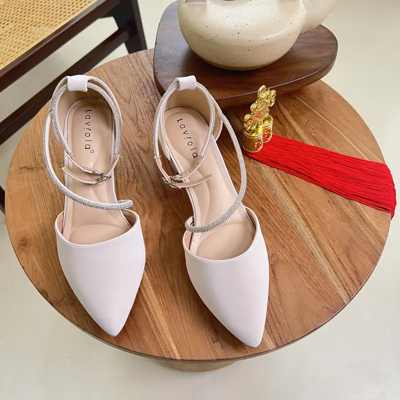 Laviola 4702 HSS - Sepatu High Heels Wanita Tinggi 6 cm Beige dan Khaki Sandal 1