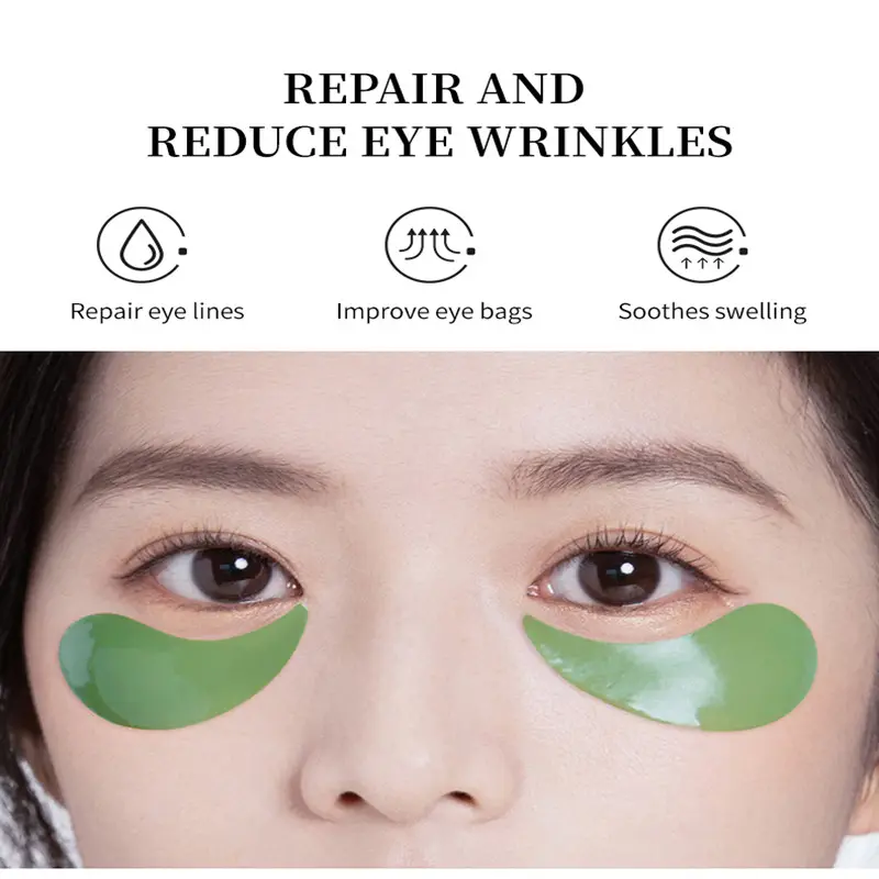 Masker Mata Eye Mask Penghilang Kantung mata panda Anti Kerut Aging Bisa Untuk Leher Pipi Isi 60 Lembar Termurah 5