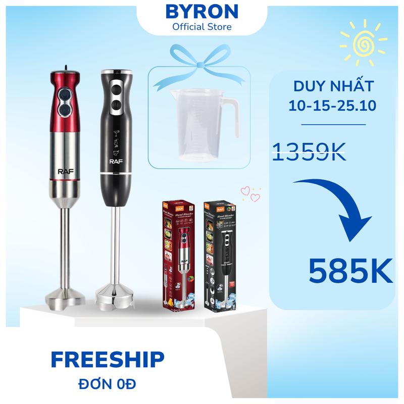 Máy Xay Cầm Tay Đa Năng 800W - 1000W - 1600W - Máy Xay Ăn Dặm Cho Bé Kiêm Máy Xay Sinh Tố Mini Xay Thịt Cá Tỏi Ớt