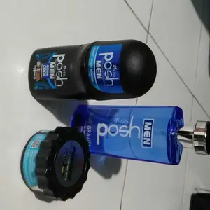 POSH MEN 3IN1 DEO ROLL ON - BODY SPRAY- HAIR STYLING CREAM Deodorant Perawatan