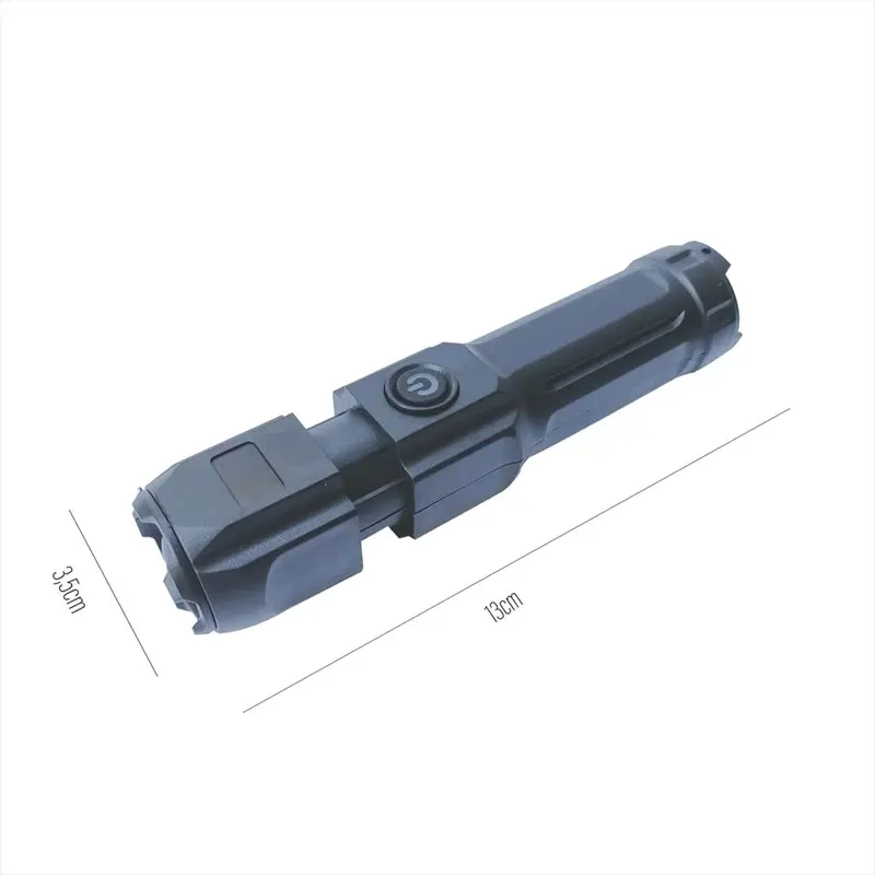 Senter SWAT Mini Fokus Zoom F15T LED Super Terang 36W Cahaya Putih 3