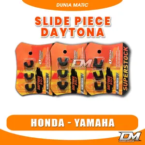 Daytona Slide Piece CVT Ultradrive  Honda Beat FI/ESP Vario 110 Scoopy Karbu PCX 150 160 ADV NMAX Aerox Mio Sporty Smile M S Z Soul GT 115 125 Fino Karbu X-Ride FreeGo Lexi Gear Fazzio Presisi Stabil Racing Upgrade Asli Original SUPERSTOCK Dunia Matic