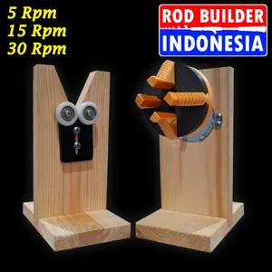 Mesin Rod Dryer 3D 5/6rpm 15rpm 30rpm Pengering Resin Joran Paket Lengkap Bahan Kayu Wrapping Joran