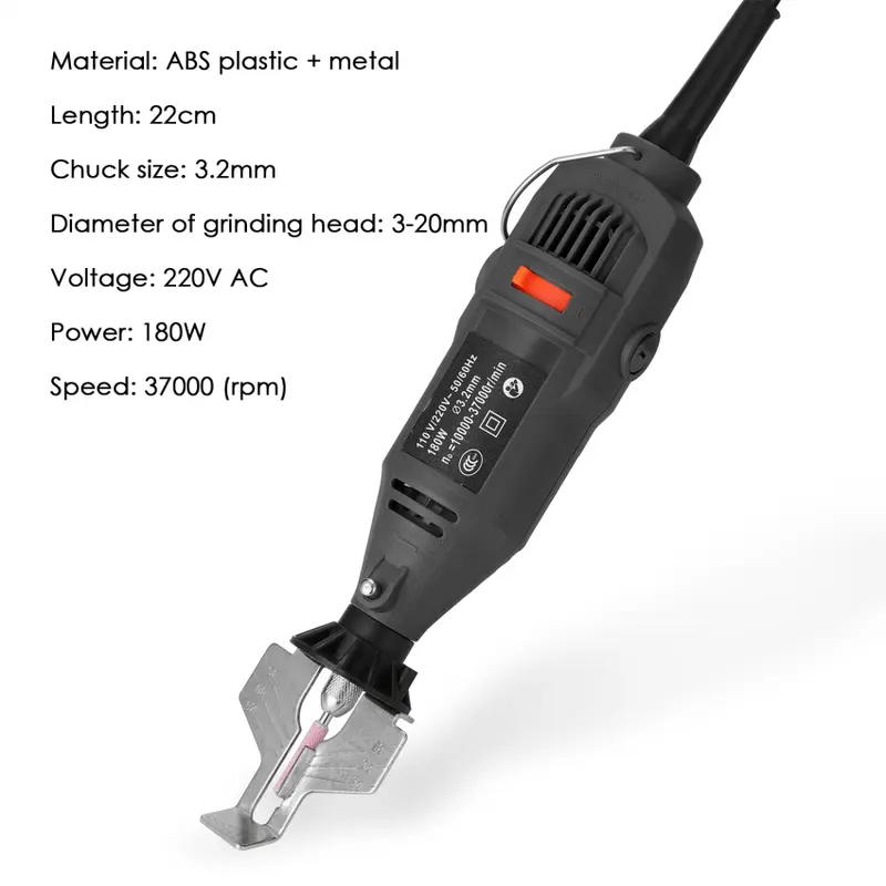 Máy Cưa Xích Điện Cầm Tay Mini, Bộ Dụng Cụ Mài Xích, Máy Mài Xích 5