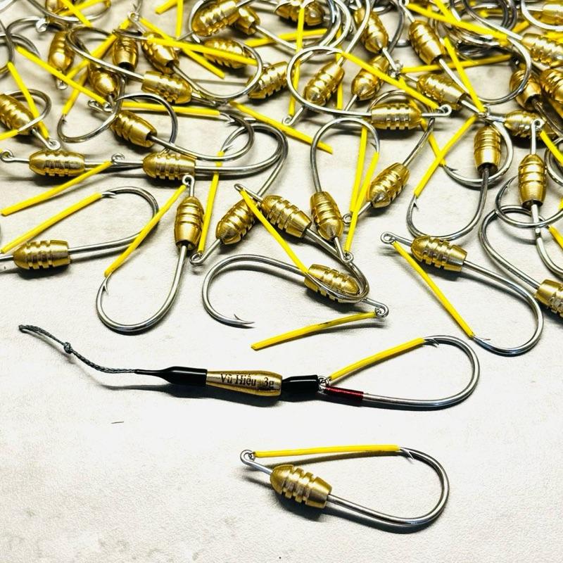 Lưỡi nhái thật thép 1li8 [ Vũ Hiếu ] chuyên trị cá nhỏ, cá nhát, câu cá, lure, fishing