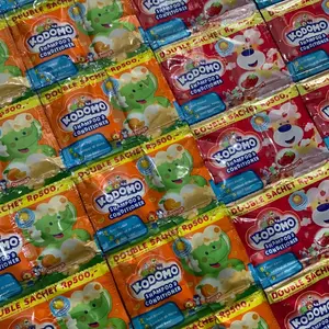 Kodomo Sampo Anak-Anak Double Sachet Shampoo & Conditioner untuk Rambut Lebih Lembut dan Sehat dengan Rasa Ceria Paket Hemat 3 Lembar Perlindungan Rambut Kenyamanan